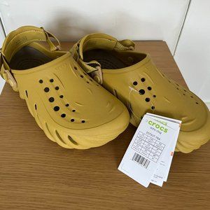 Crocs Echo Clogs Desert Grass Brand New US m9 w11